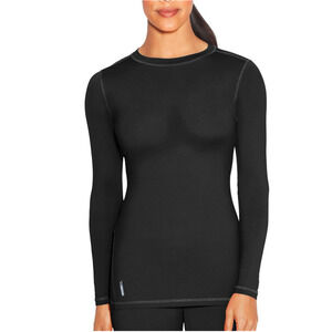 Duofold by Champion Original Warmer Thermal Long Sleeve Black Wmns XL NEW